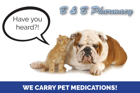 Pet Medication - B&B Pharmacy